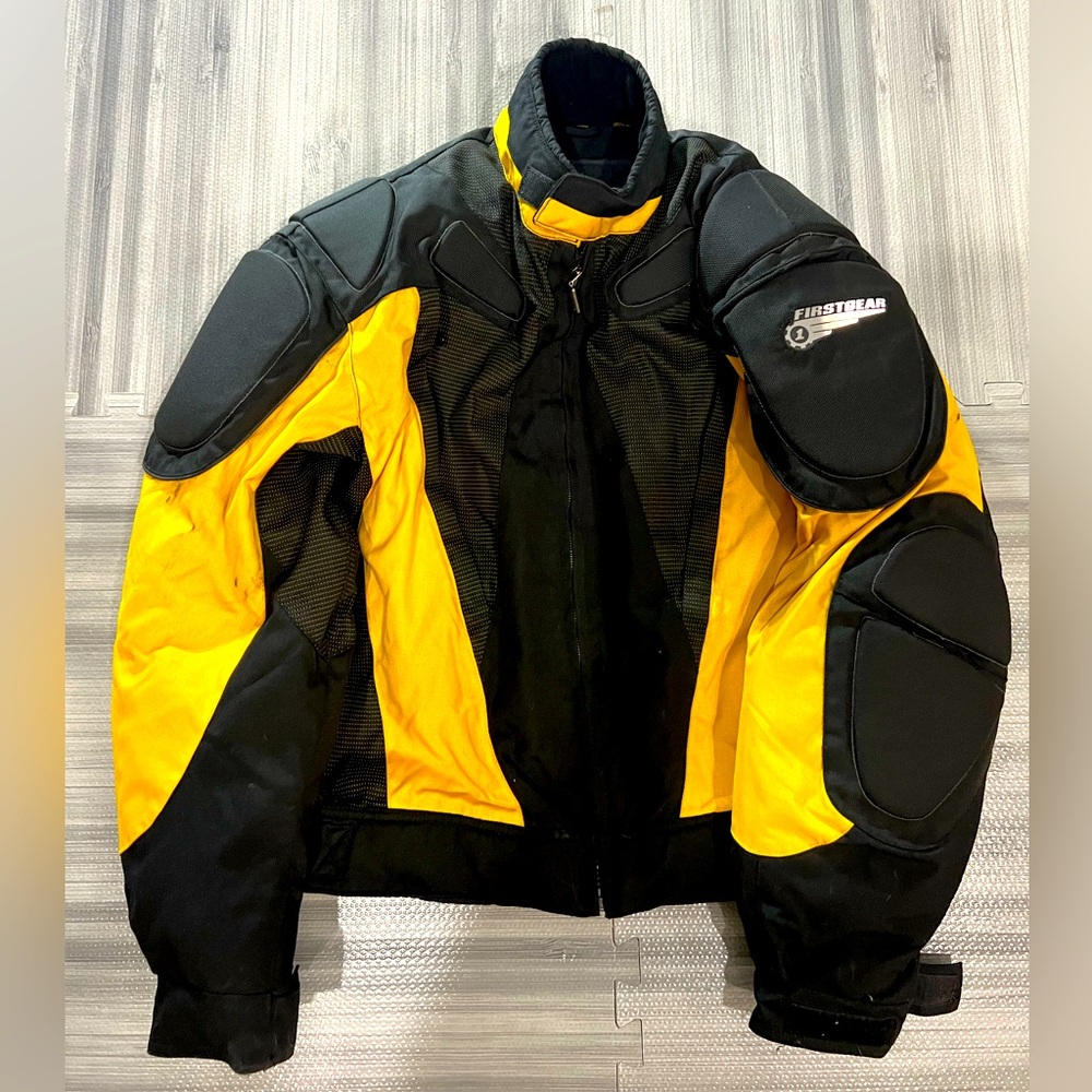 First Gear Ballistic Nylon Jacket Riding Jacket